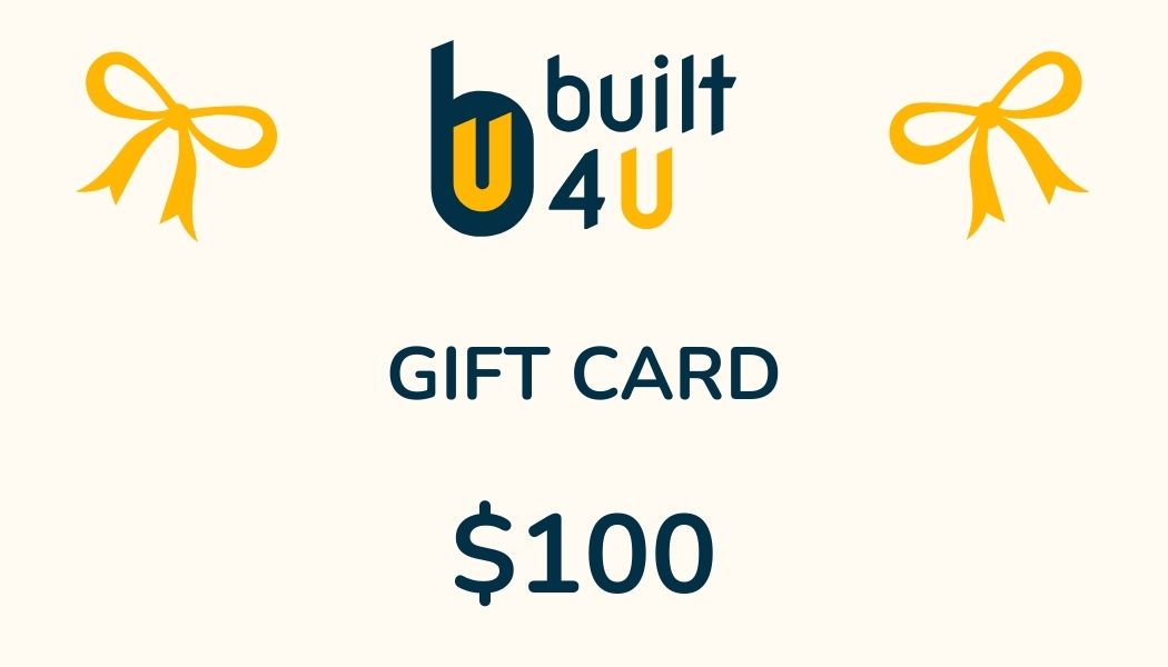 Gift card indicating a $100 value